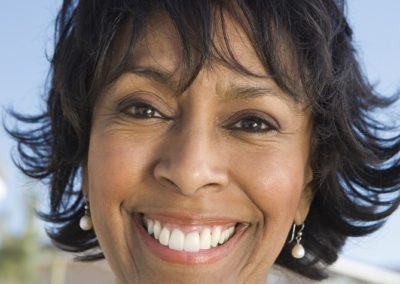Mature African American Woman's Face